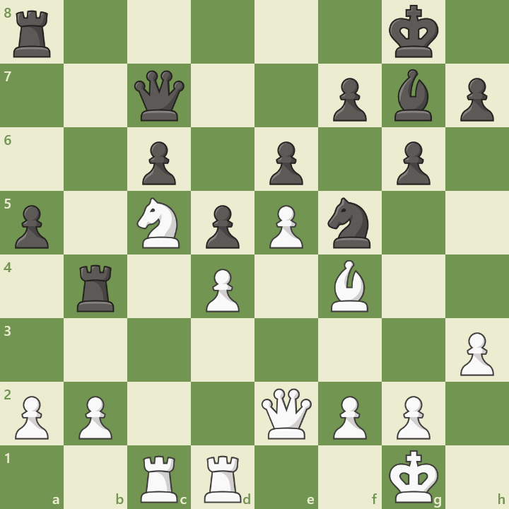 The position after move 18: White to move