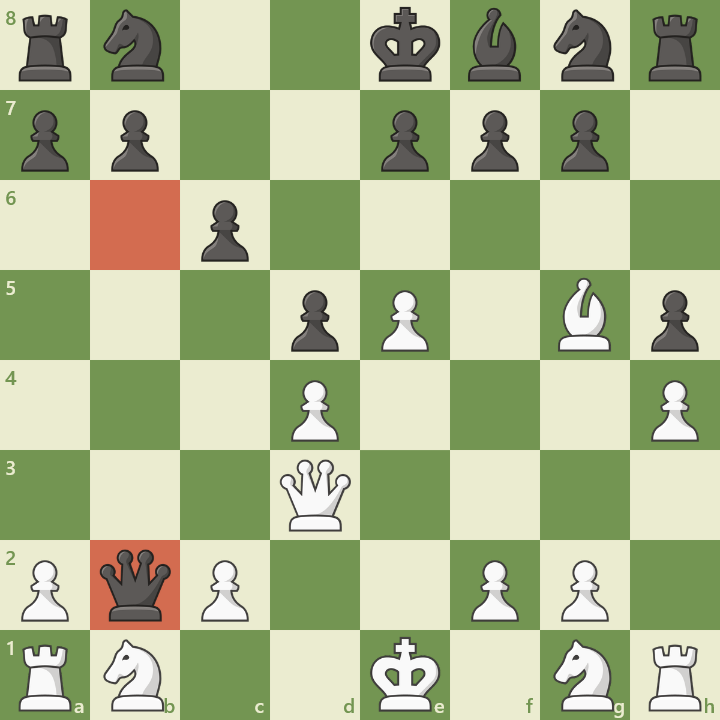 On move 7, Tunar Garayev played Qxb2. What should White play in response?