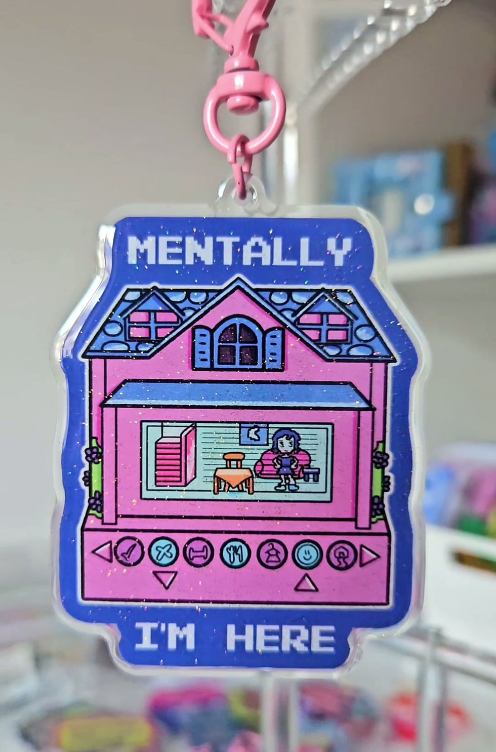 Thumbnail: Pixel Chix Acrylic Keychain