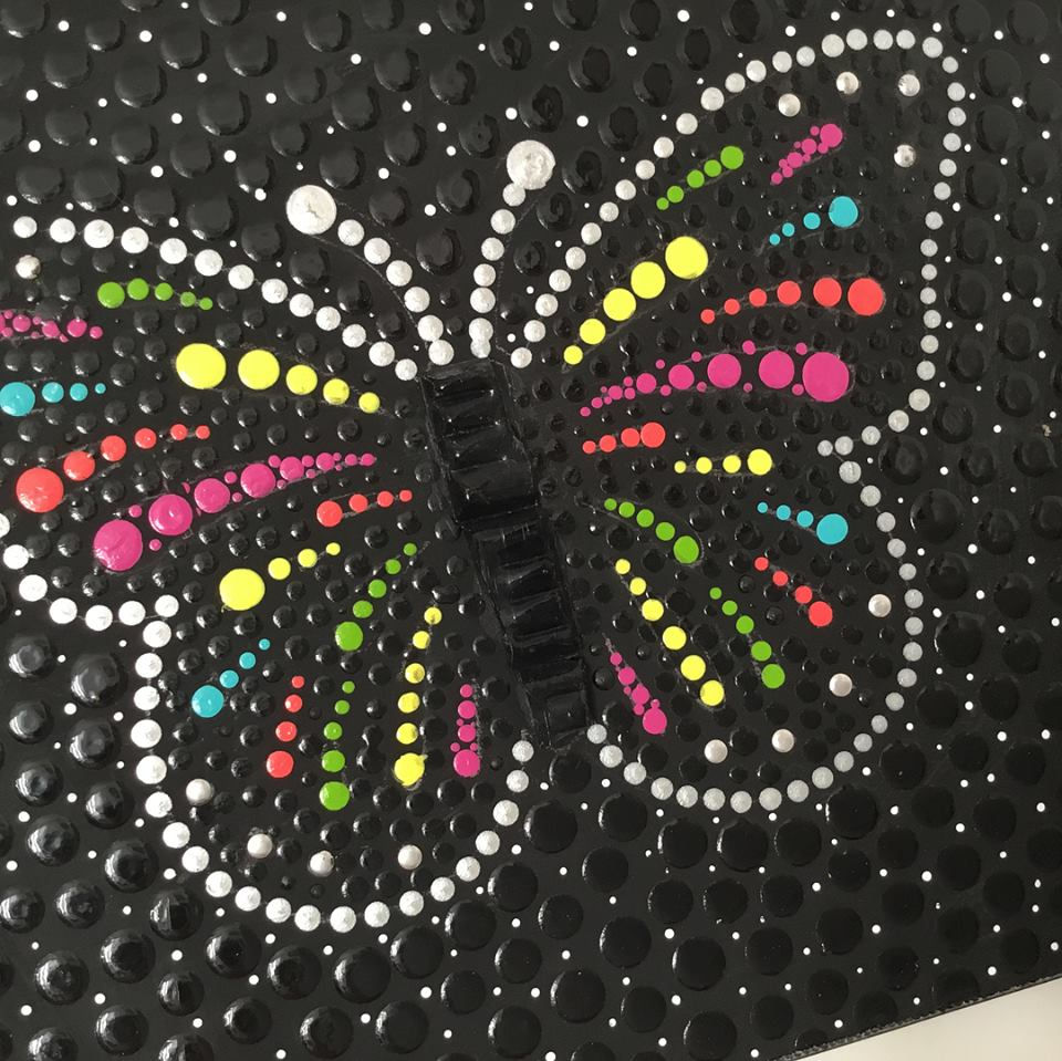 Miniatura: Cuadro mariposa