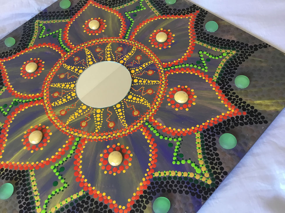 Miniatura: Cuadro con espejo