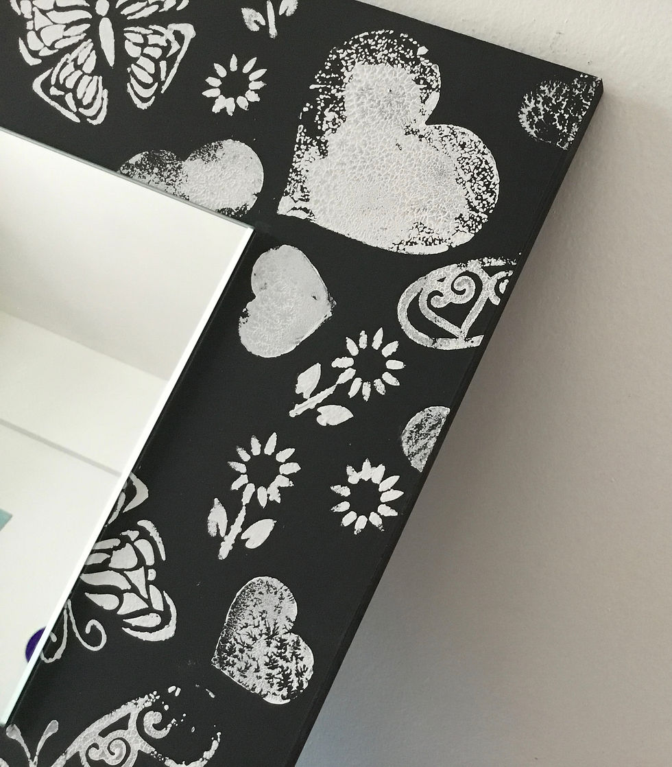 Miniatura: Cuadro con espejo