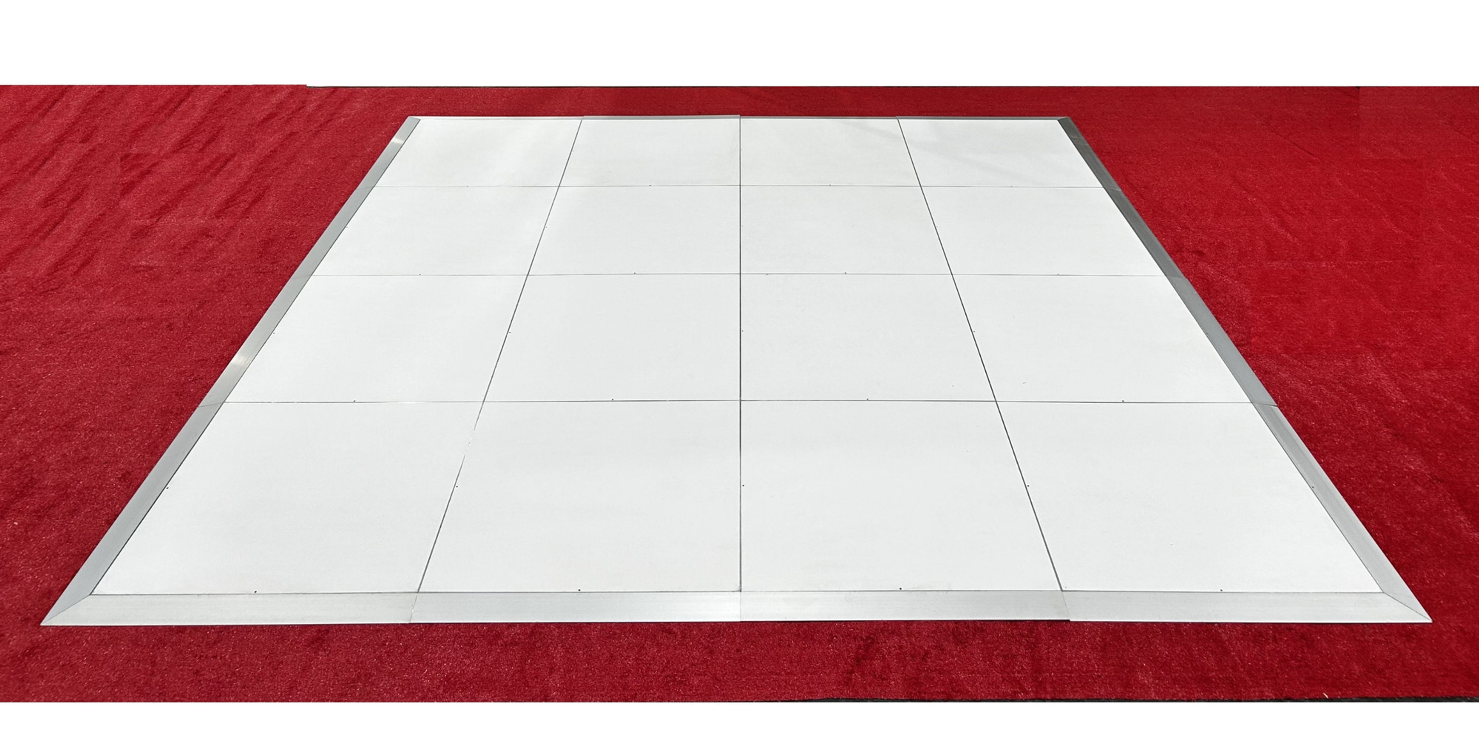 Dance Floor  Indoor (White) 4'X4' Section