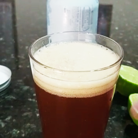 Espresso-tônica caseiro
