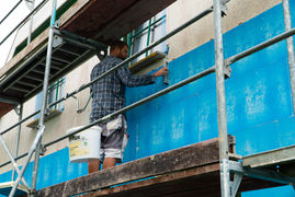 Fassadendämmung mit Famoos