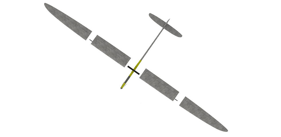 Thumbnail: EDGE F5J 3.8m carbon sailplane