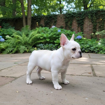 Small & Compact
Cream French Bulldog