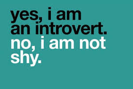 Introvert? Really?