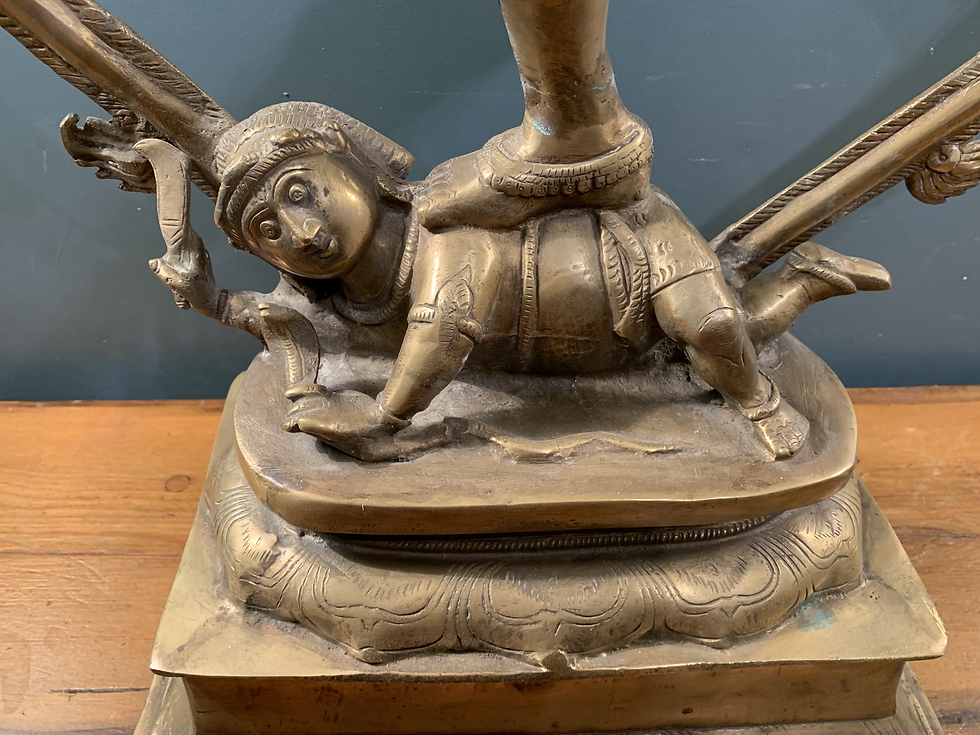 Thumbnail: Large Nataraja Lord of the Dance. Symbolic statue