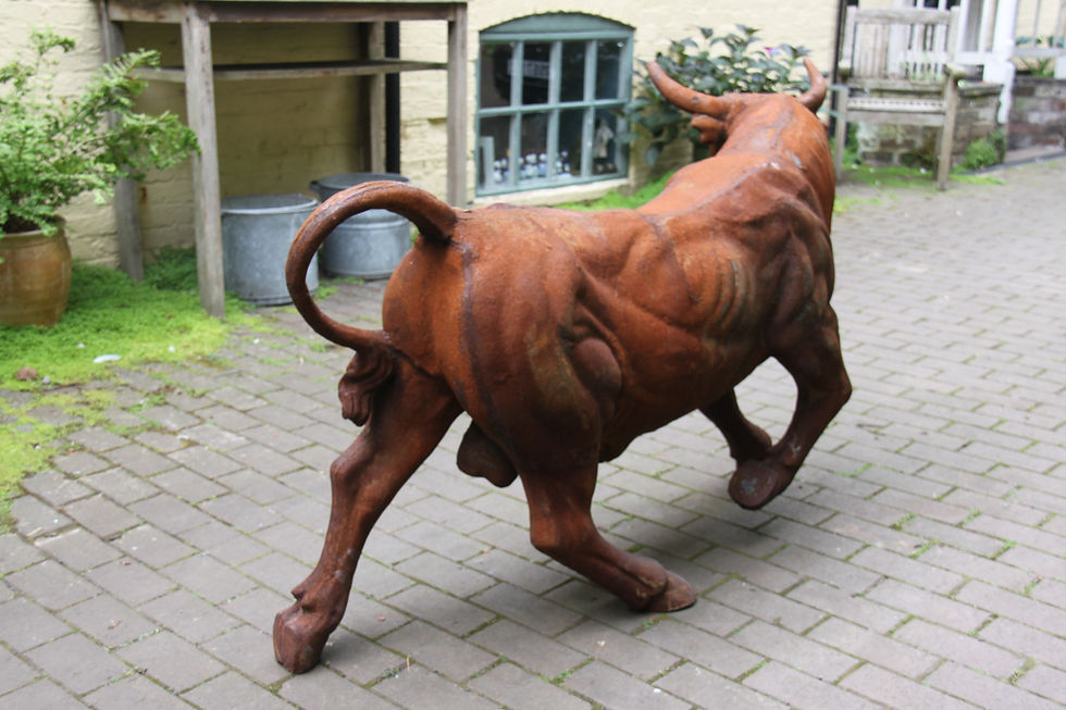 Thumbnail: Very Heavy Cast Metal Bull
