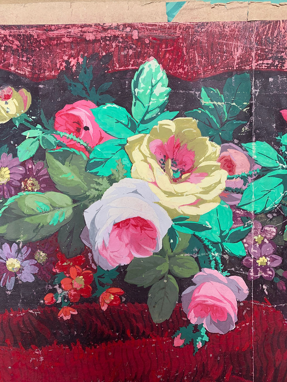 Thumbnail: Collection of Smaller Wood Block and Hand Finished Wallpaper Designs
