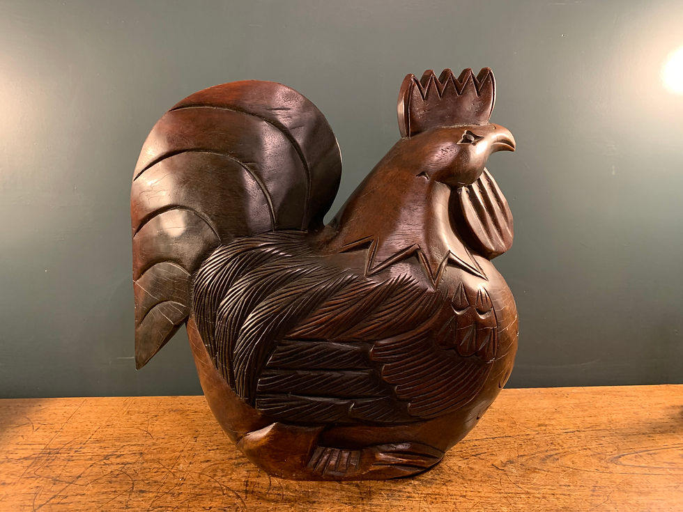 VERY Heavy Big Ironwood Cockerel