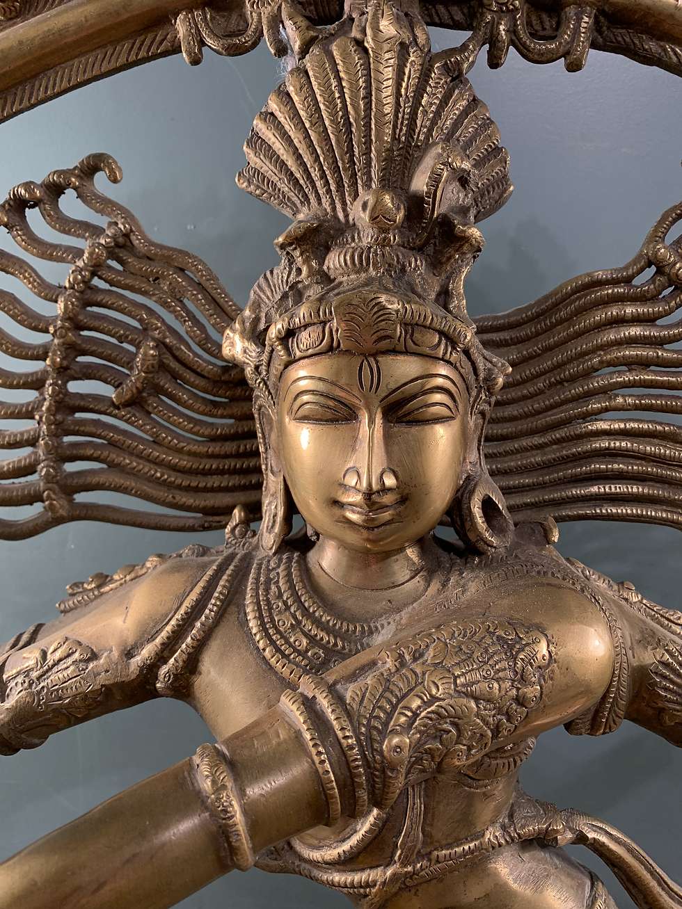 Thumbnail: Large Nataraja Lord of the Dance. Symbolic statue