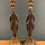 Thumbnail: Brass 19th Century Candlesticks