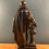 Thumbnail: Spelter Figure of an Explorer With Book and Globe. Late 19th Century