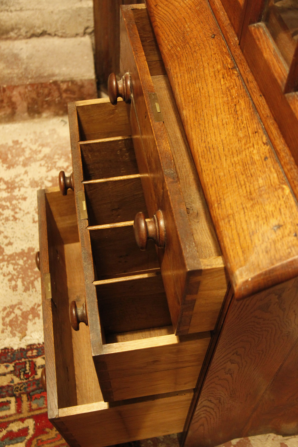 Thumbnail: Very Tall Oak Gun Cabinet or Display Cabinet
