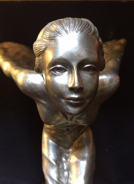 Thumbnail: Rolls Royce Spirit of Ecstasy Large and Very Heavy