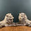 Thumbnail: Pair of Ceramic Lions