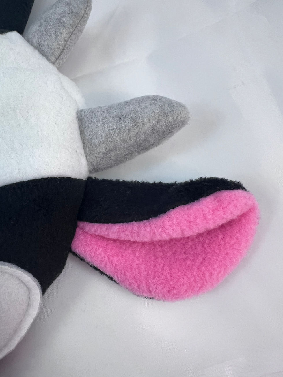 Thumbnail: Cow Hat with gray horns - Infant