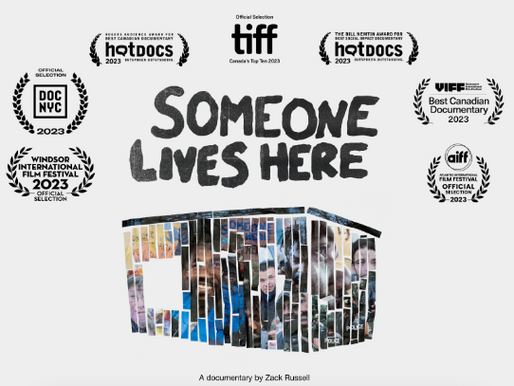 AWARD-WINNING DOCUMENTARY 'SOMEONE LIVES HERE' RETURNS TO CINEMAS!