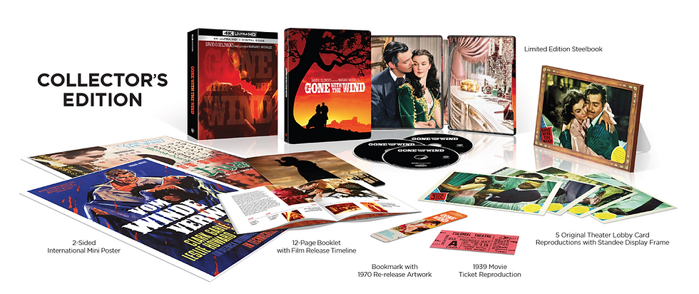THE INSTANT CLASSIC THAT HELPED DEFINE CINEMA RETURNS IN STUNNING 4K FOR THE FIRST TIME - 'GONE WITH THE WIND' AVAILABLE ON 4K ULTRA HD BLU-RAY AND DIGITAL ON NOVEMBER 3, 2026