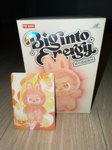 Happiness Big into Energy Labubu Single Box | SIS & SIS