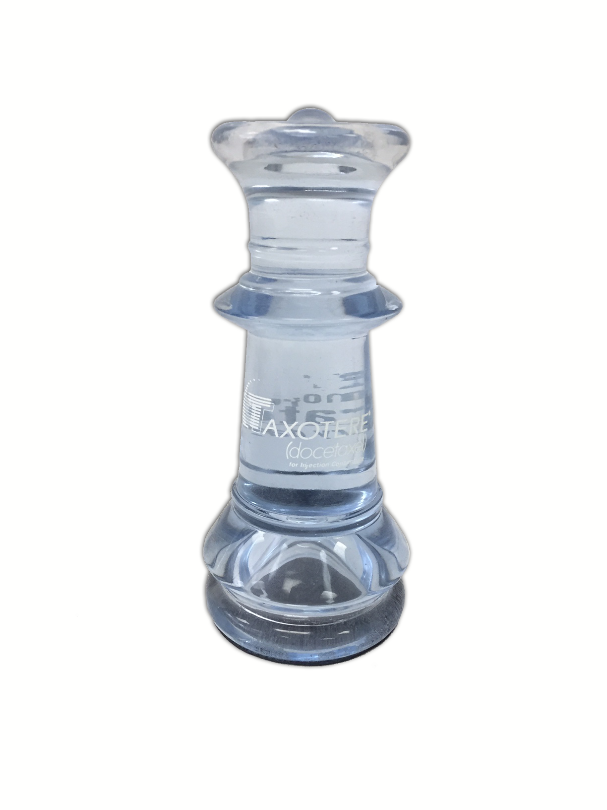 Custom glass paperweight