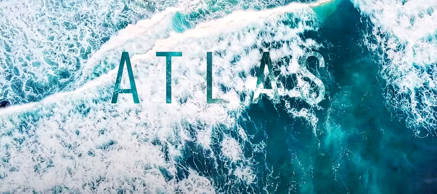 Poster for Atlas the documentary about Olivier Leger's artwork