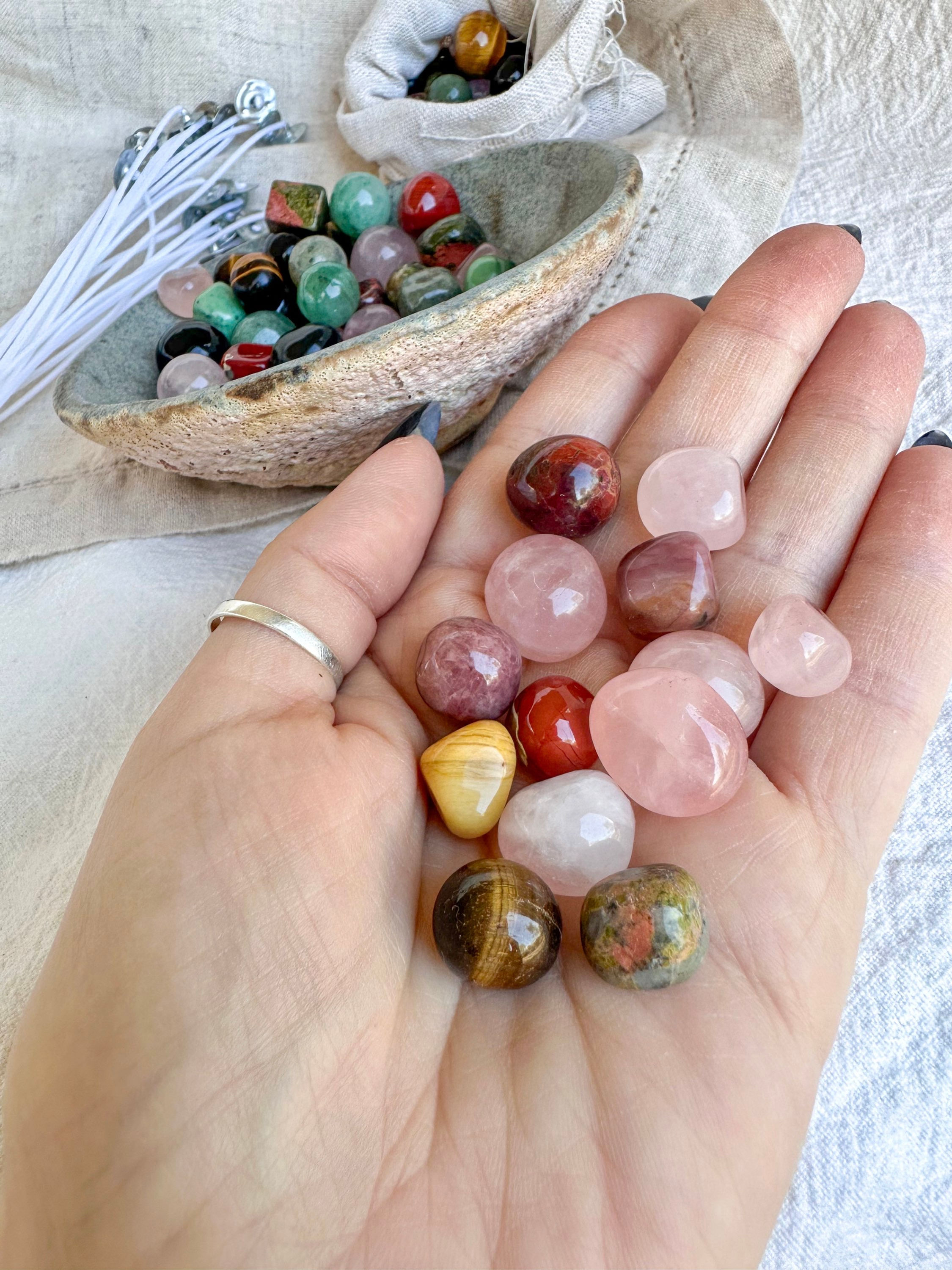 Cristais semi-esféricos 250gramas