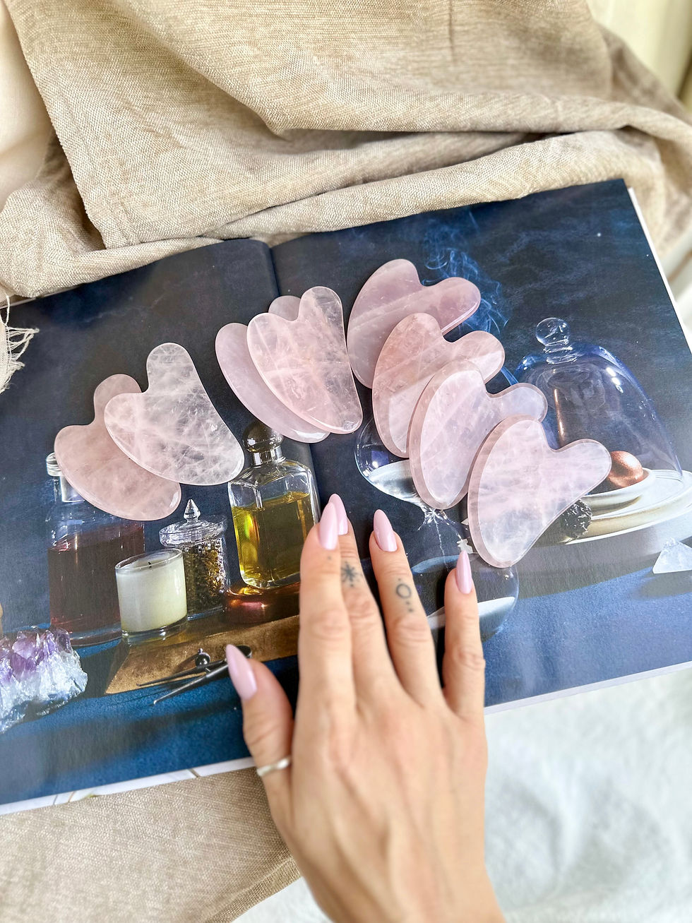 Miniatura: Gua sha (vários tipos)