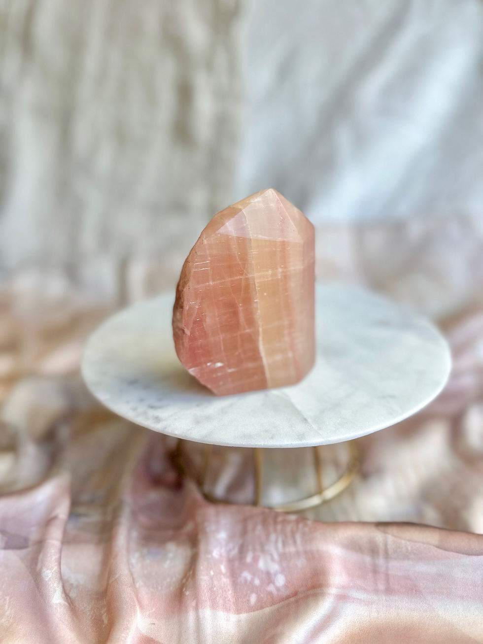 Gerador de Calcite Rosa com live edge