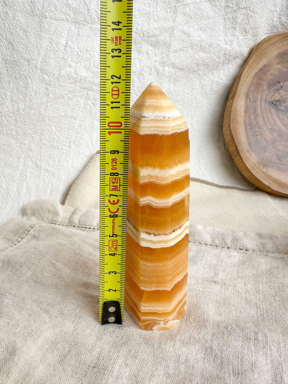 Miniatura: Calcite Amarela Bandeada