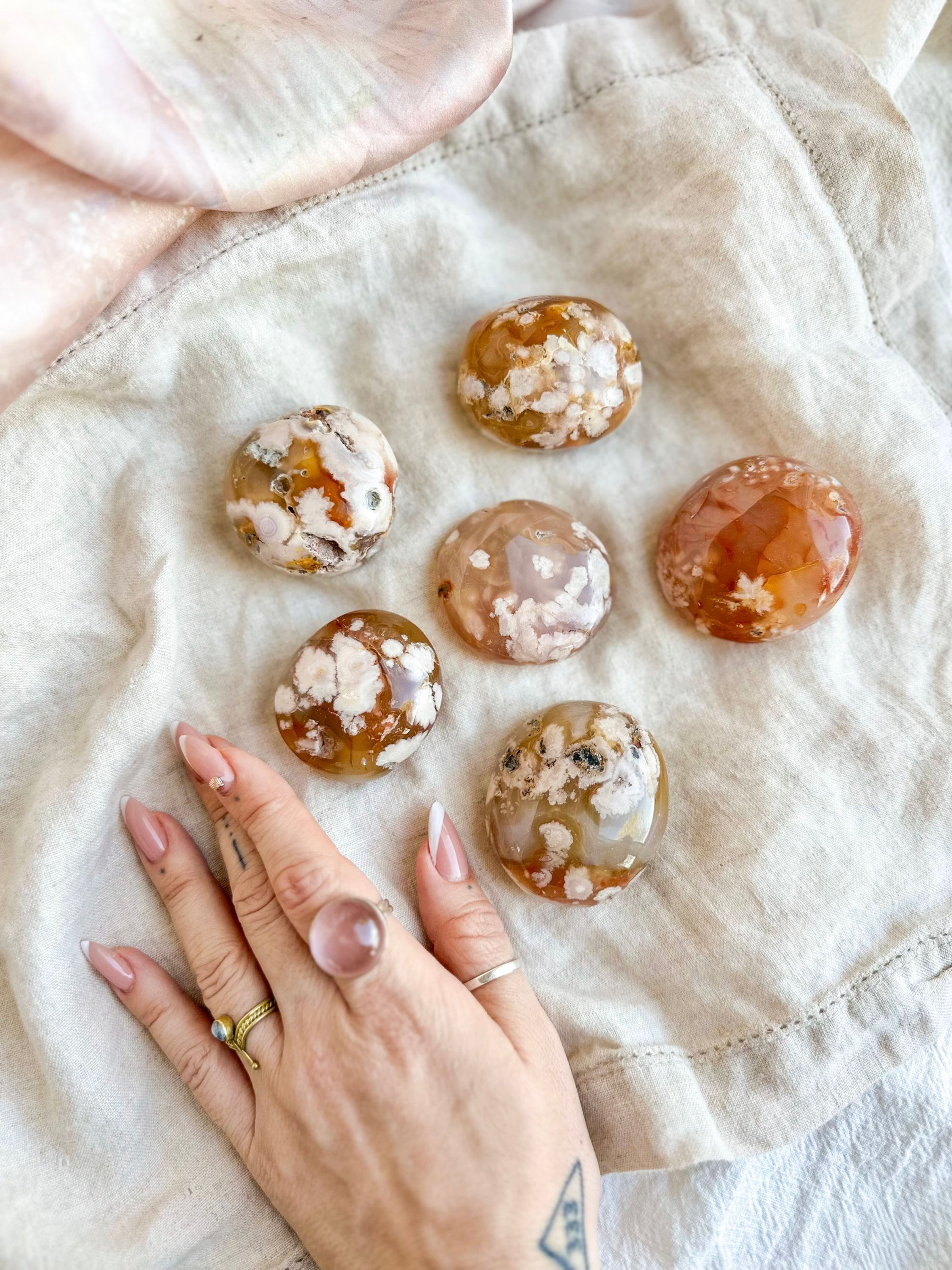 Ágata Cherry Blossom  - forma sabonete 