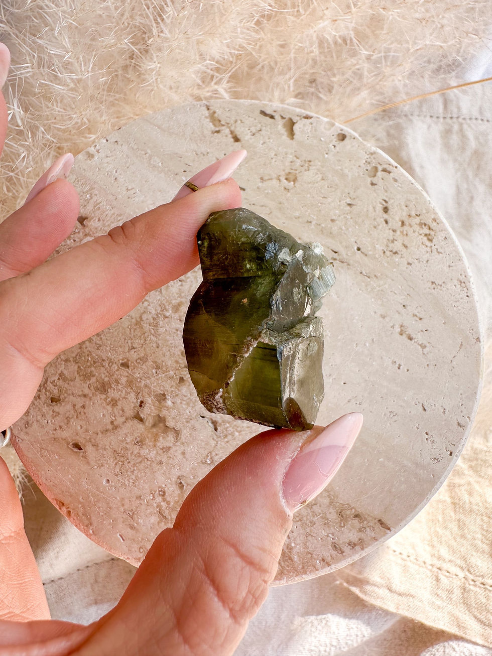 Miniatura: Apatite verde