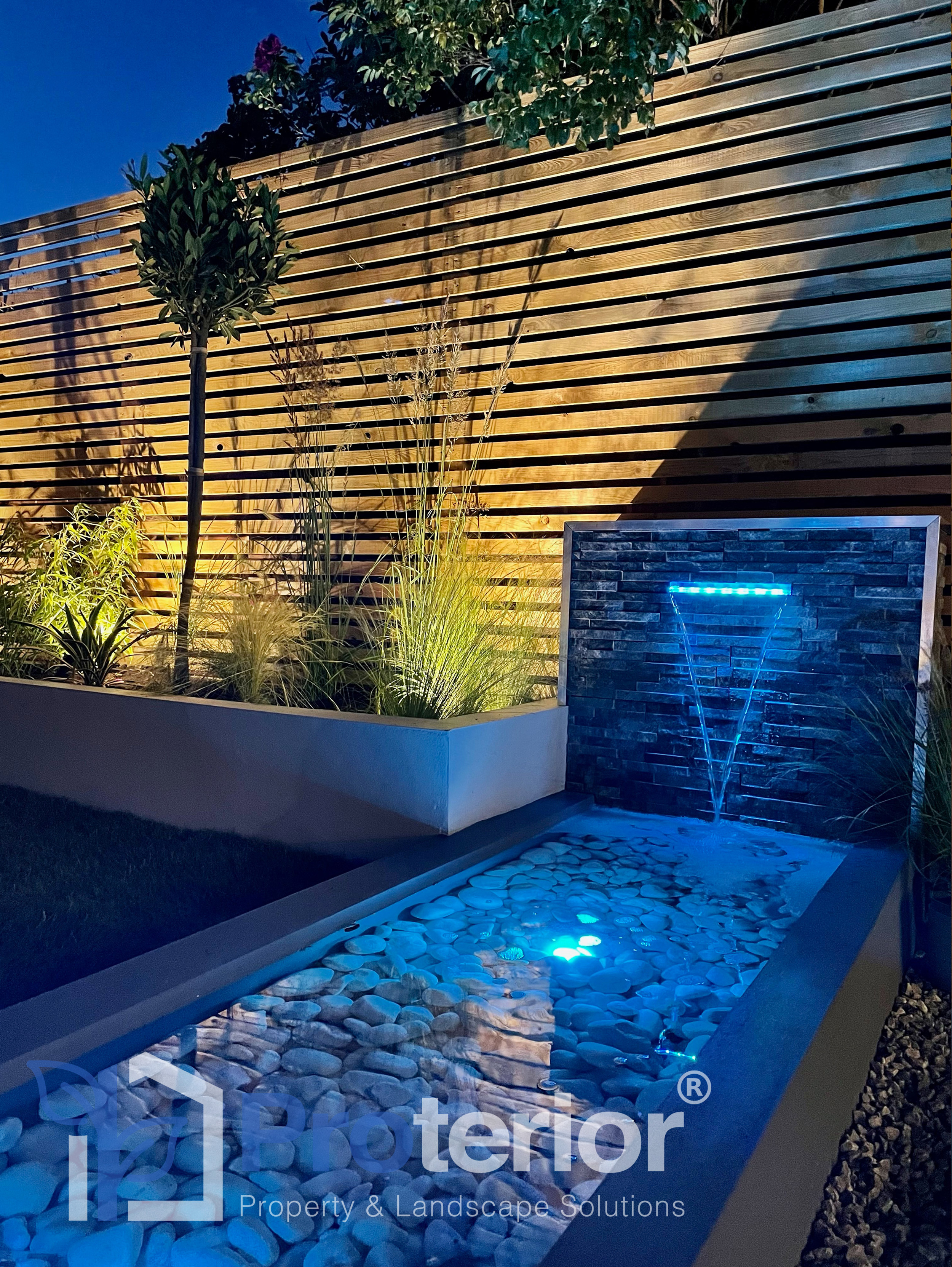 Picture of Bespoke Water Feature Installation | Kingswinford | Proterior