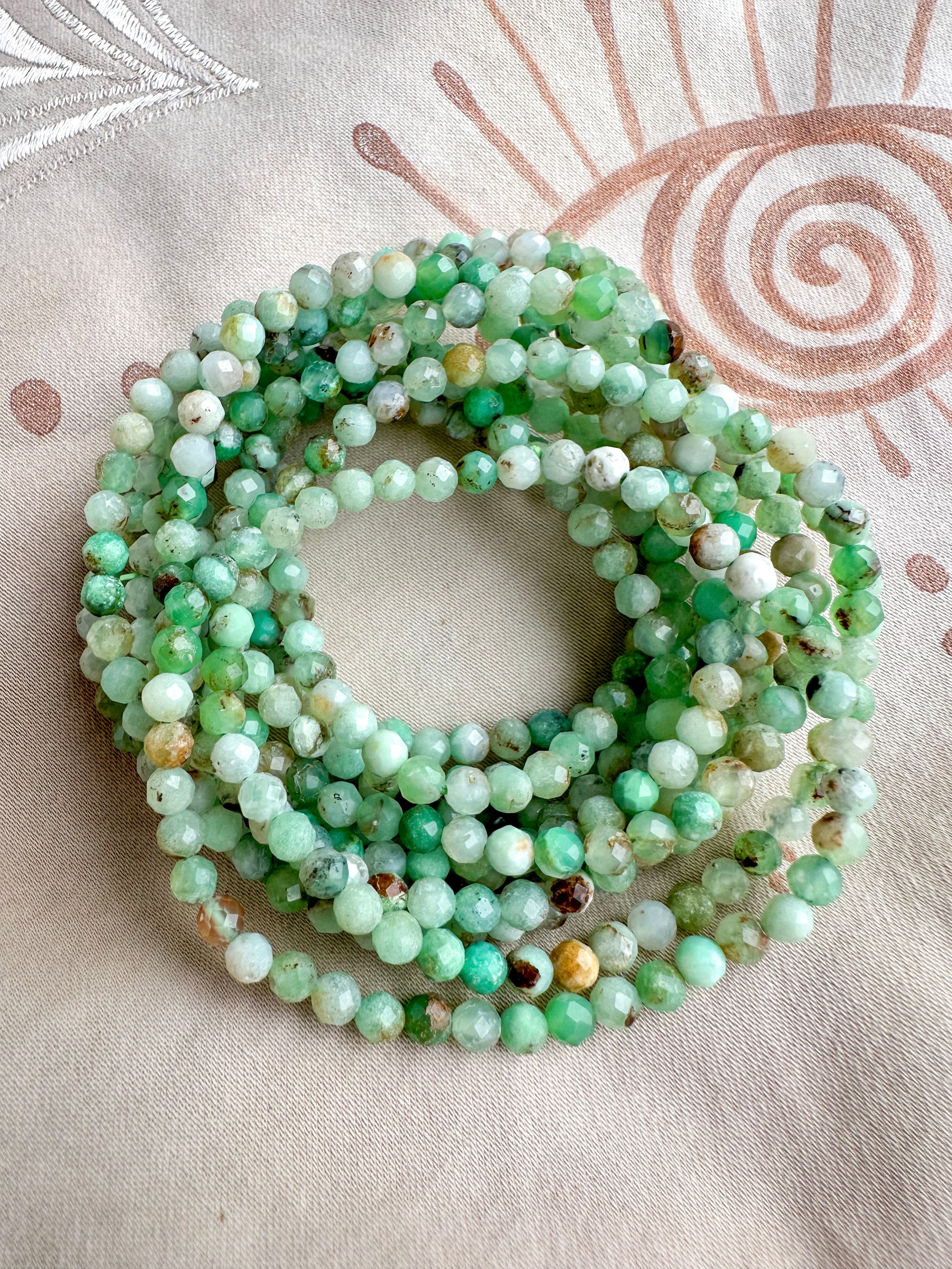 Pulseira de Crisoprásio