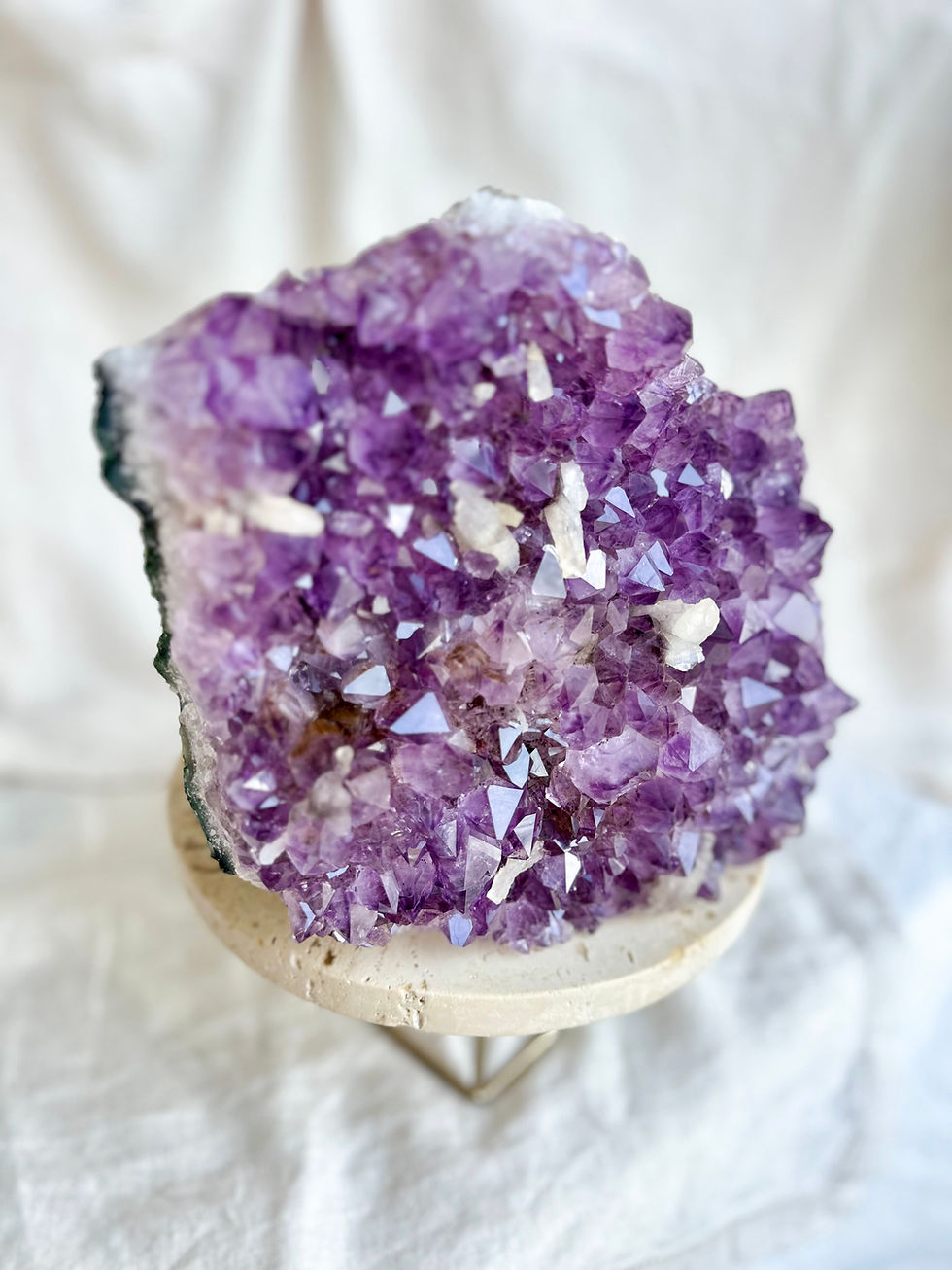 Miniatura: Ametista com Calcite 