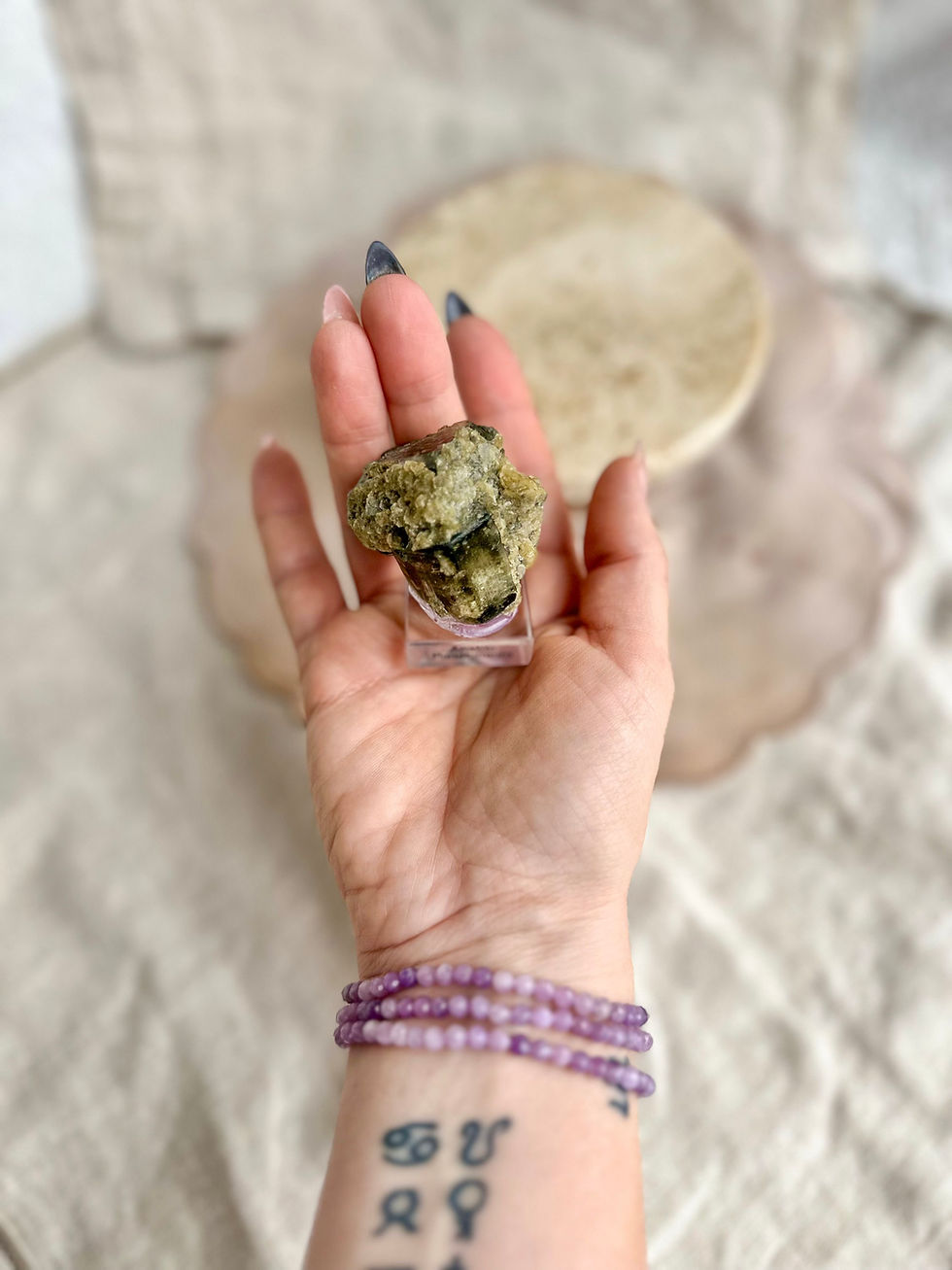 Miniatura: Apatite verde