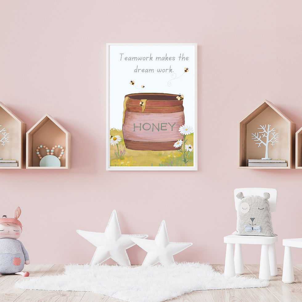 Thumbnail: Art print of a vintage hot air balloon in a Paris-style color palette with a dog sitting in the basket