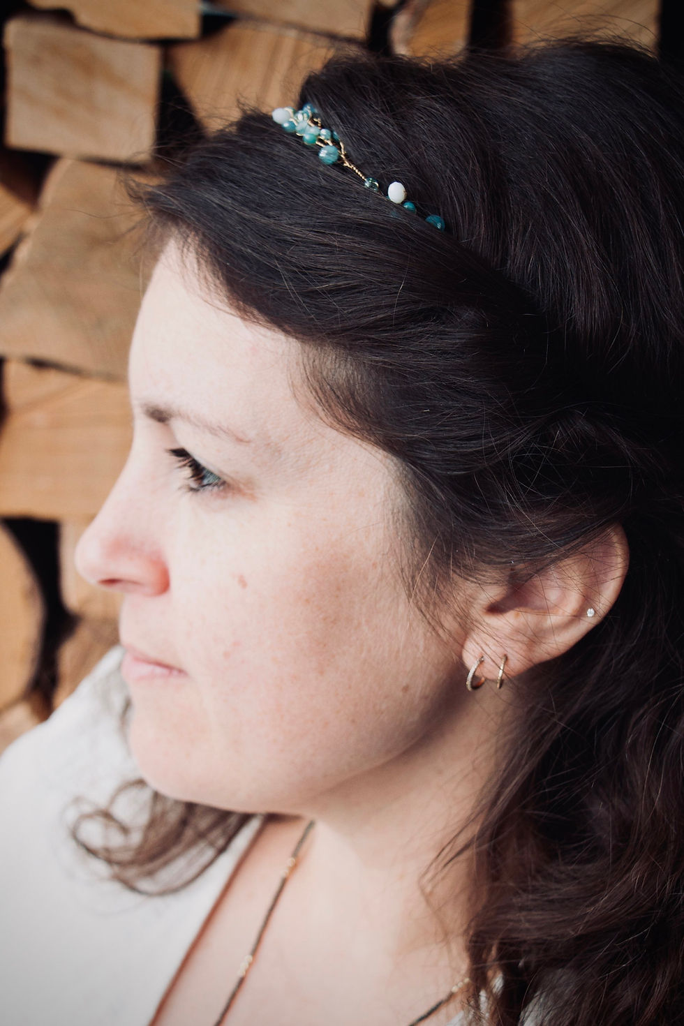 Miniature : Hair Wreath - Helen Spur