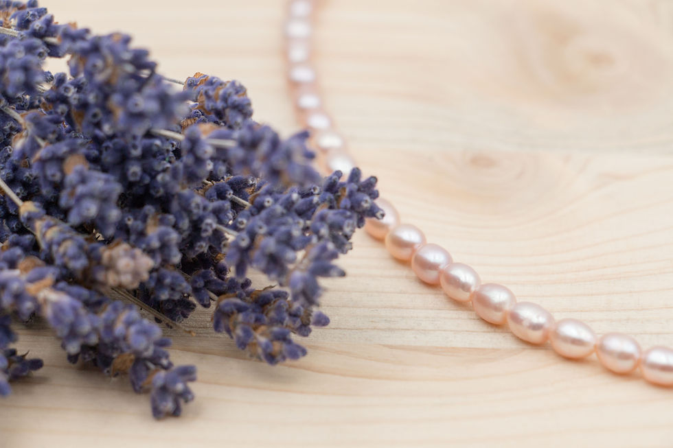 Miniaturbild: Pearl Choker Necklace - Rose Darling