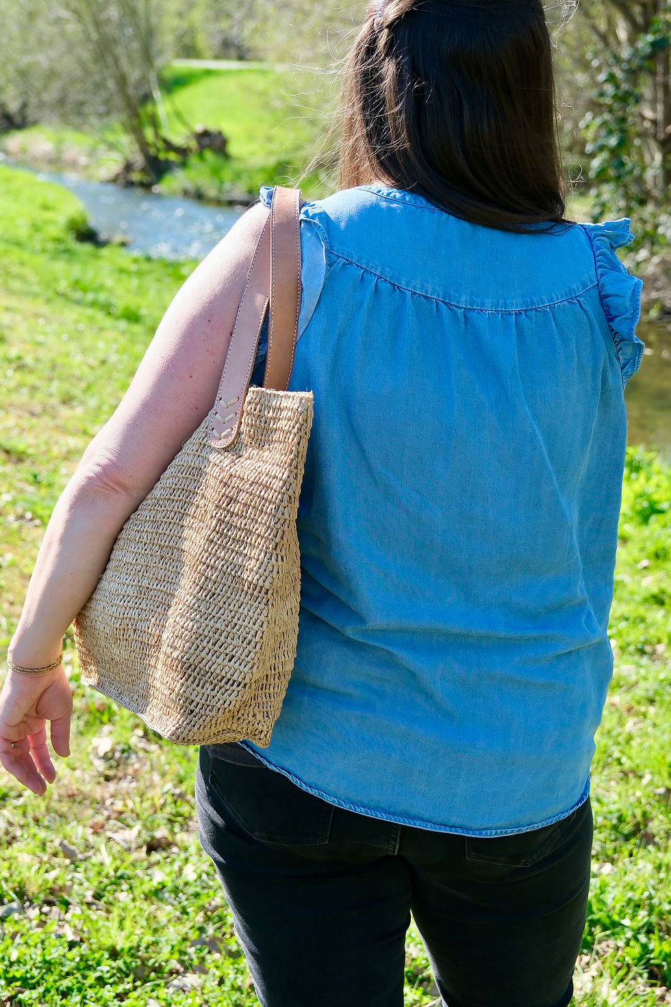 Miniature : Straw Tote Bag - Koni