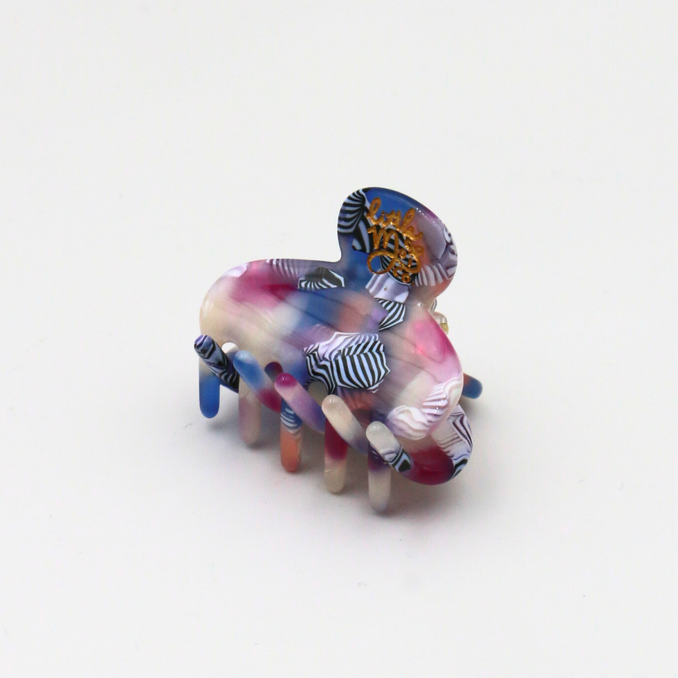 Thumbnail: Cellulose Acetate Hair Claws - Mini - Trumpet