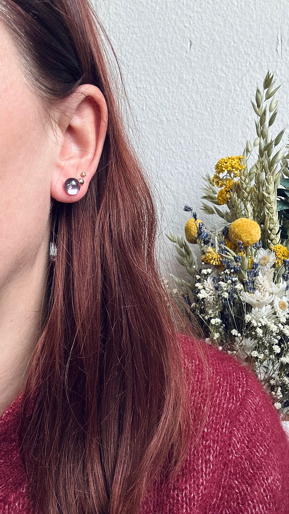 Miniature : Earrings  -  The Pebbles