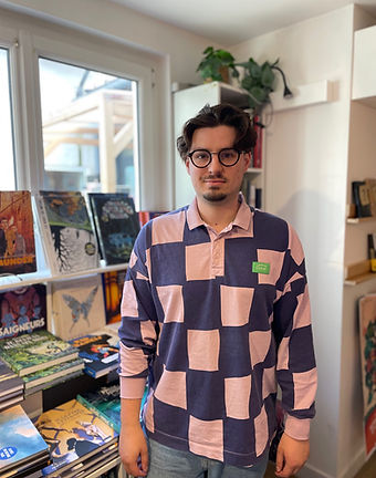 Portrait de Malory, libraire invité·e Kube Dessinée