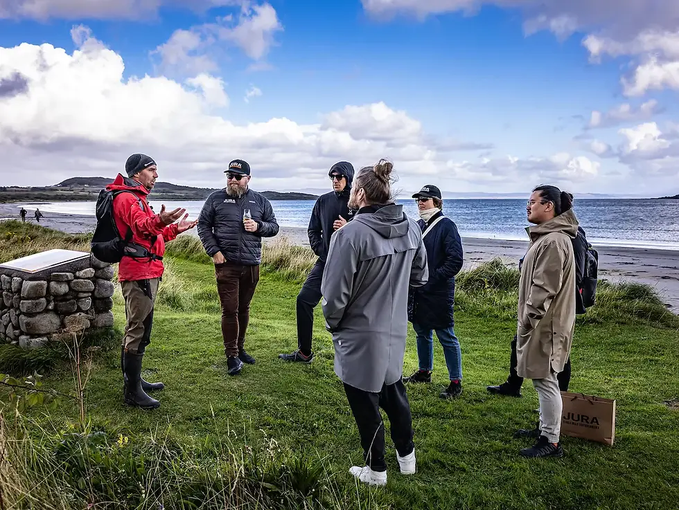 Jura Guided coastal walk at Corran Sands