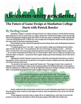 COMM-unity Bi-Annual Newsletter