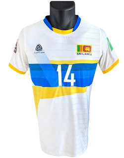 Sri Lanka 2021/22 Away Matchworn Mohamed Fazal