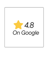 Google review 4.8 Stars