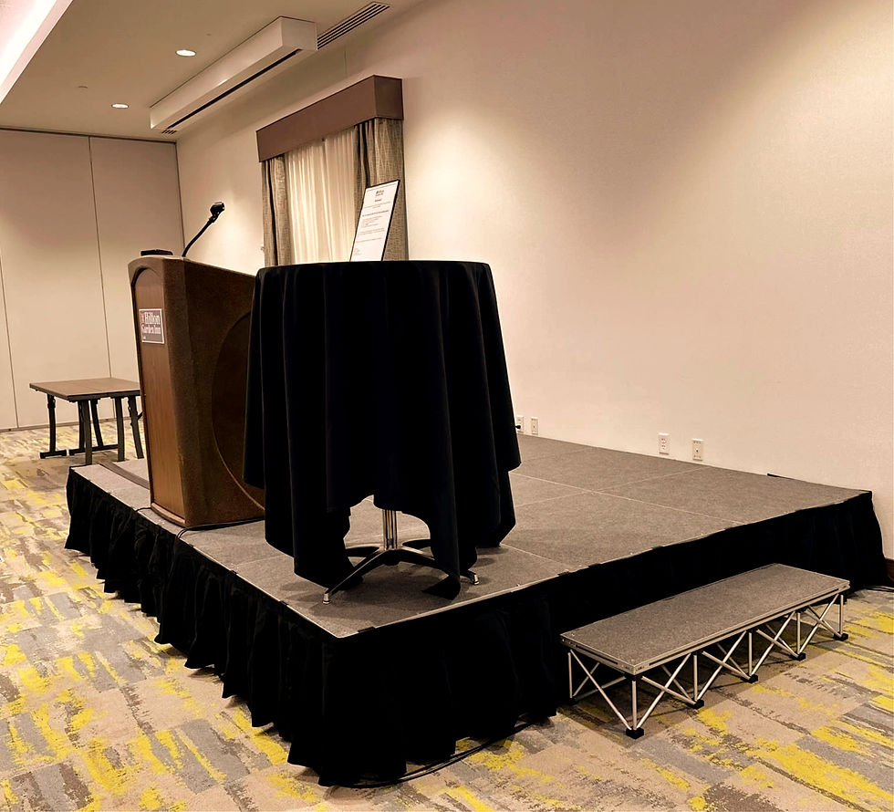 Stage rental